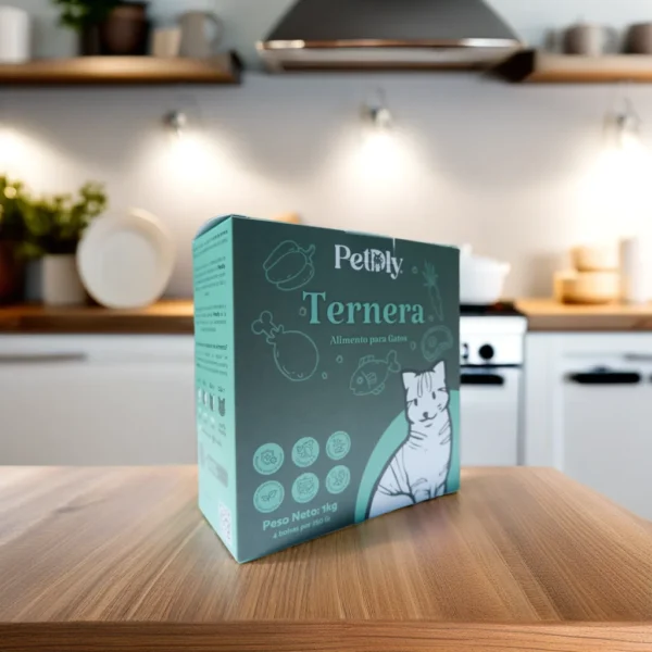 Ternera para gatos x 1kg